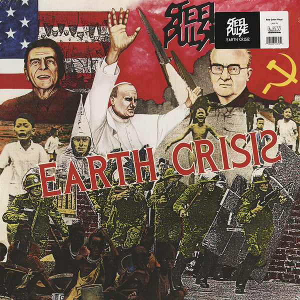 Earth Crisis Vinyle Rouge - Front Cover