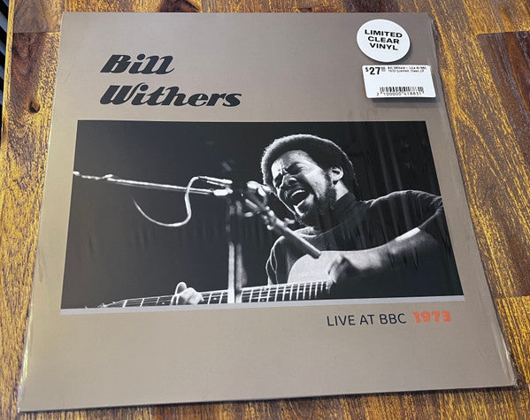 Live At BBC 1973/Clear Vinyl - Front Cover
