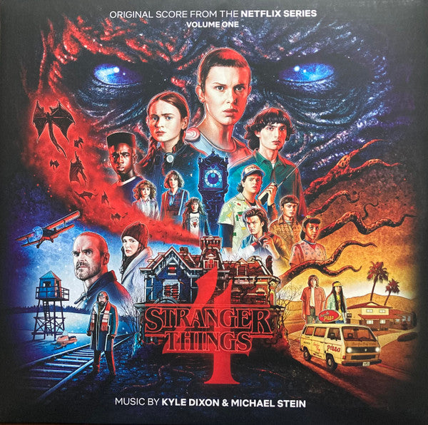 Stranger Things Season 4 Volume 1 Vinyle Bleu - Front Cover
