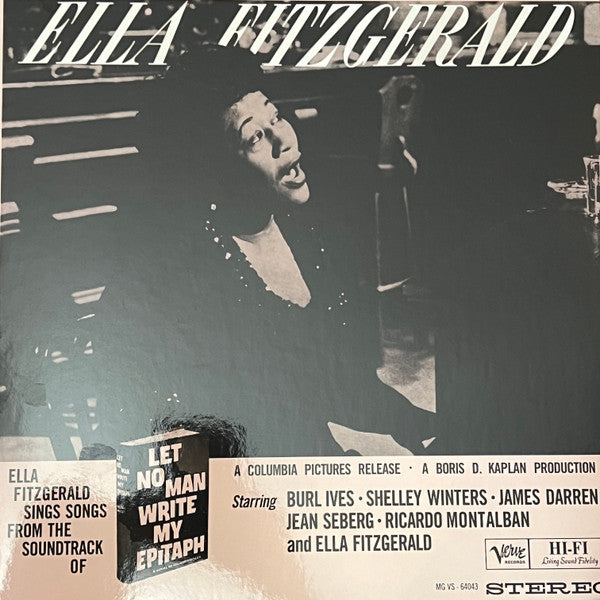 Let No Man Write My Epitaph - Front Cover