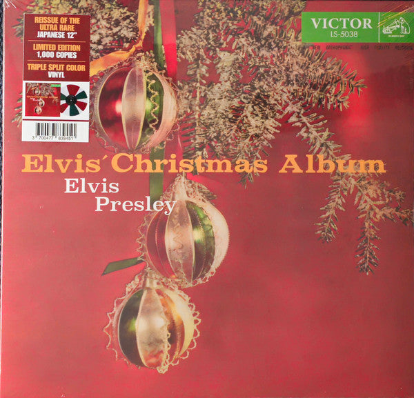 Elvis' Christmas Album Édition Japonaise - Front Cover