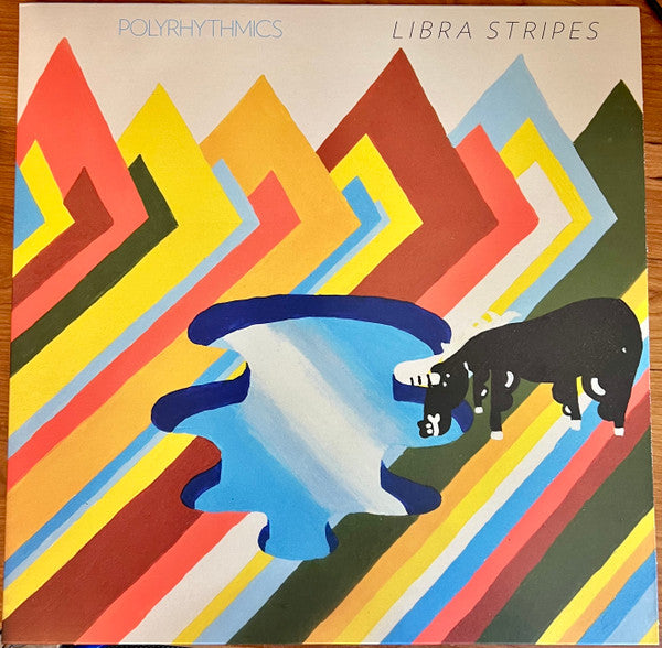 Libra Stripes Vinyle Bleu - Front Cover