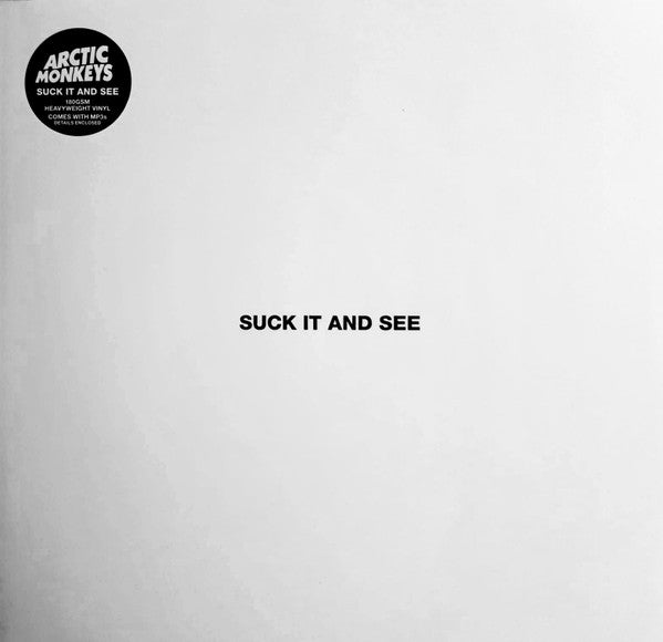 Suck it and see - Front Cover