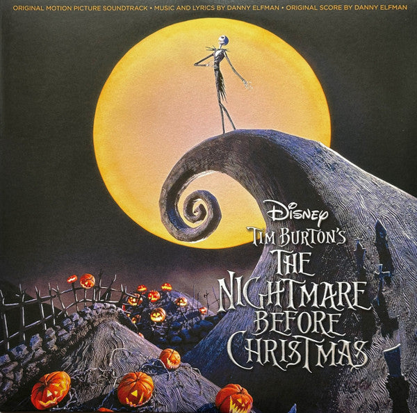 The Nightmare Before Christmas Vinyle Coloré - Front Cover