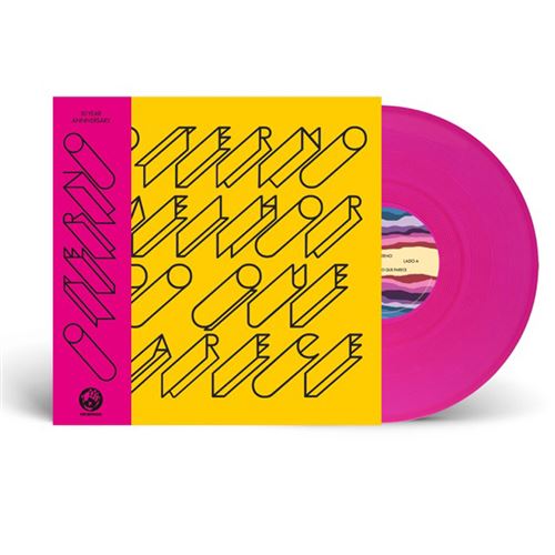 Melhor Do Que Parece Vinyle Rose Néon - Front Cover
