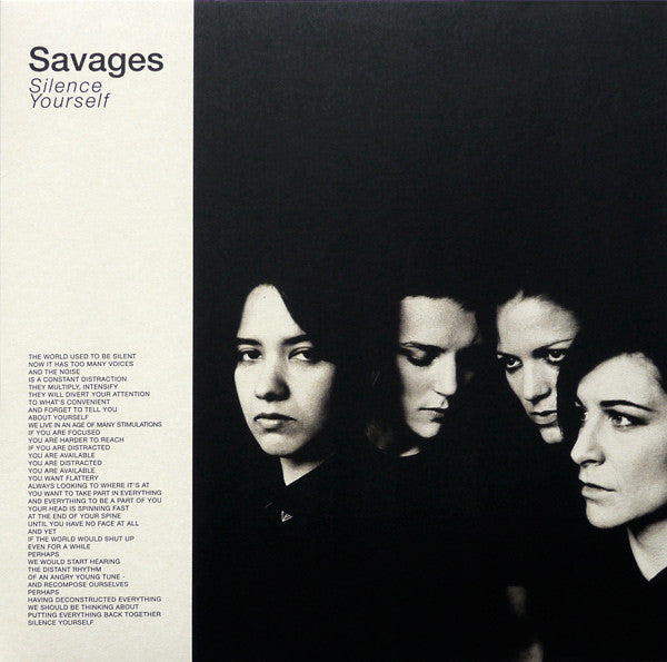 SILENCE YOURSELF - Front Cover