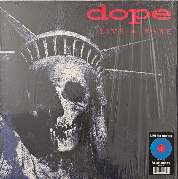 Live & Rare Vinyle Bleu - Front Cover