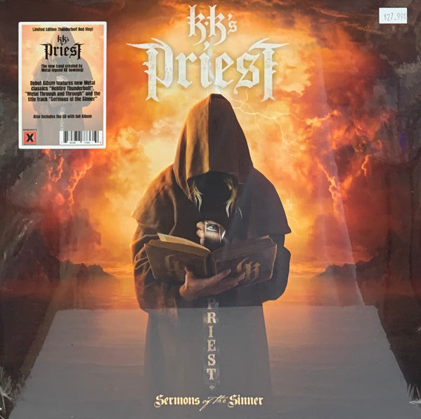 Sermons Of The Sinner Edition Collector Vinyle Rouge - Front Cover