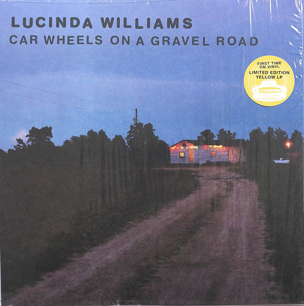 Car Wheels On A Gravel Road  Édition Limitée Vinyle Jaune - Front Cover