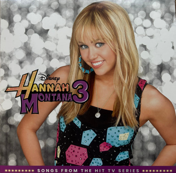 Hannah Montana 3 Original Soundtrack Vinyle Rose Marbré - Front Cover