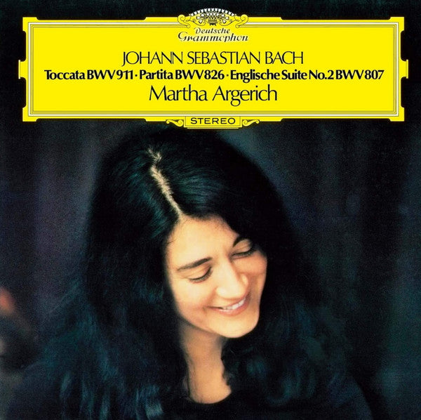 Bach: Toccata In C Minor Partita Number 2 English Suite Number 2 - Front Cover