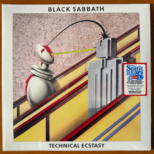 Technical Ecstasy Spirit Of '76 Vinyle Vert et Noir Transparent - Front Cover