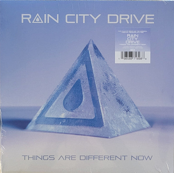 Things Are Different Now Vinyle Bleu - Front Cover