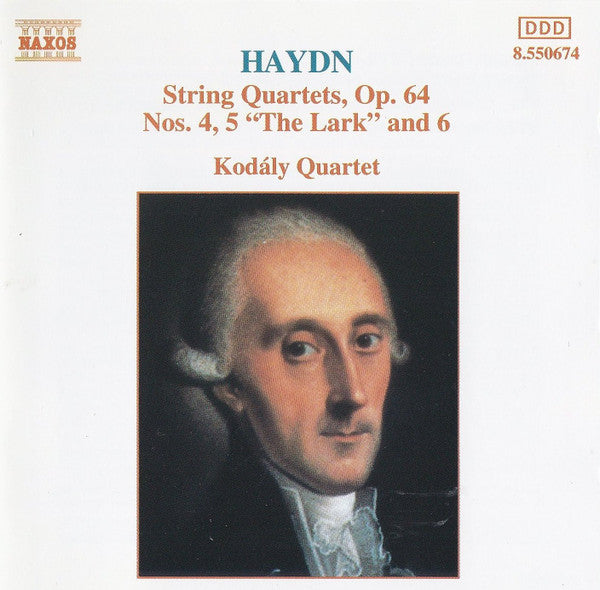 Quatuors à cordes opus 64, N°4, N°5, et N°6 - Front Cover