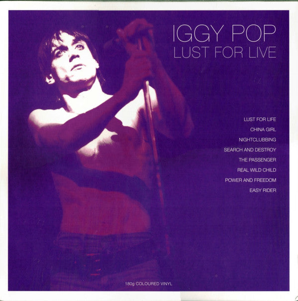 Lust For Live Vinyle Coloré - Front Cover