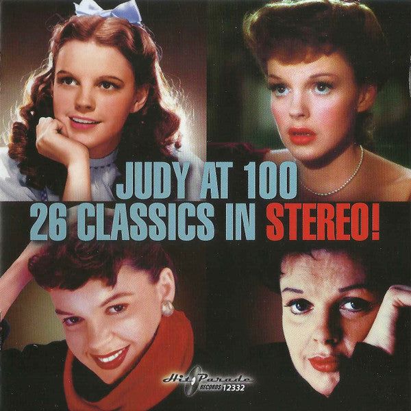 Judy Garland At 100 : 26 Classics In Stereo - Front Cover
