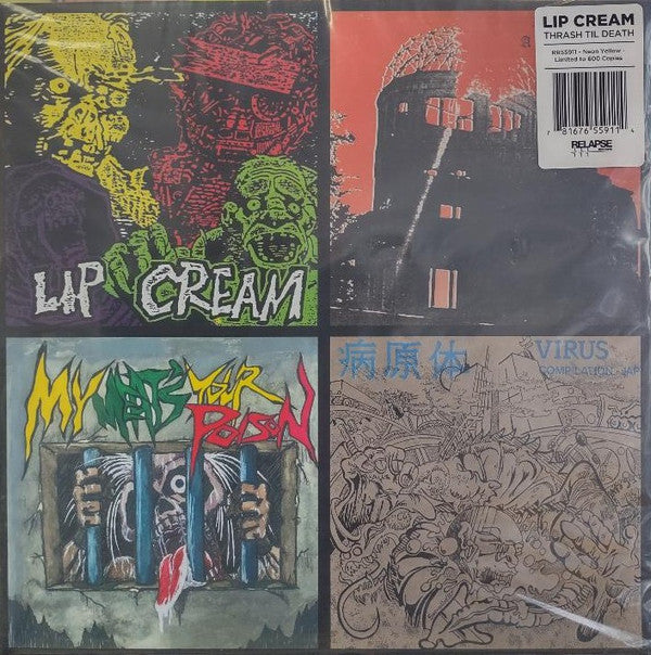 Thrash Til Death Édition Limitée Vinyle Jaune - Front Cover