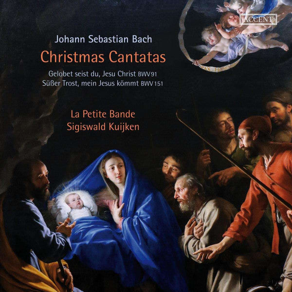 Johann Sebastian Bach: Christmas Cantatas BWV 91 and BWV 151 - Front Cover