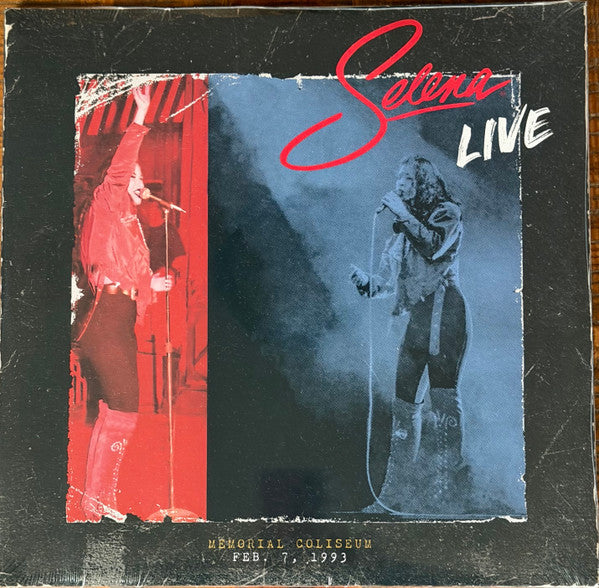 Selena Live - Front Cover