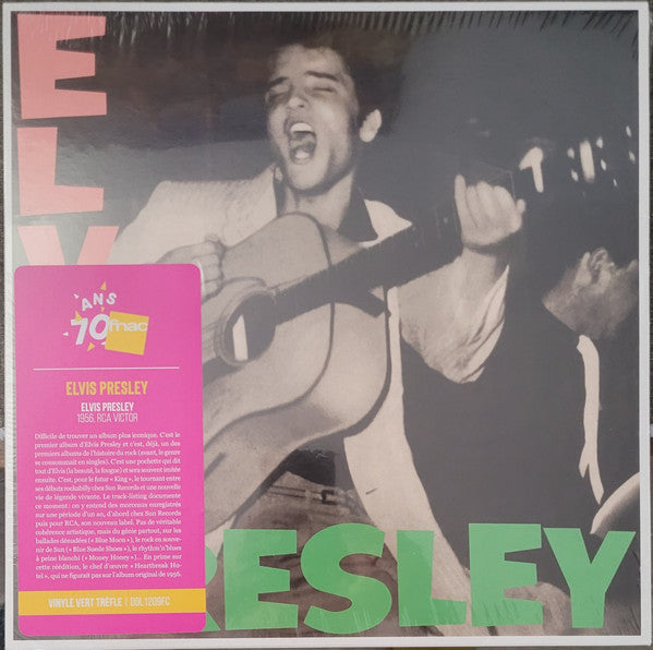 Elvis Presley 1st Album Vinyle Vert - Front Cover