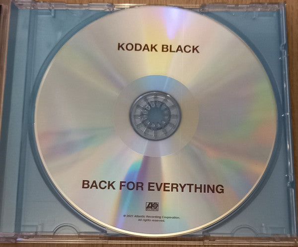 Back For Everything - Front Cover