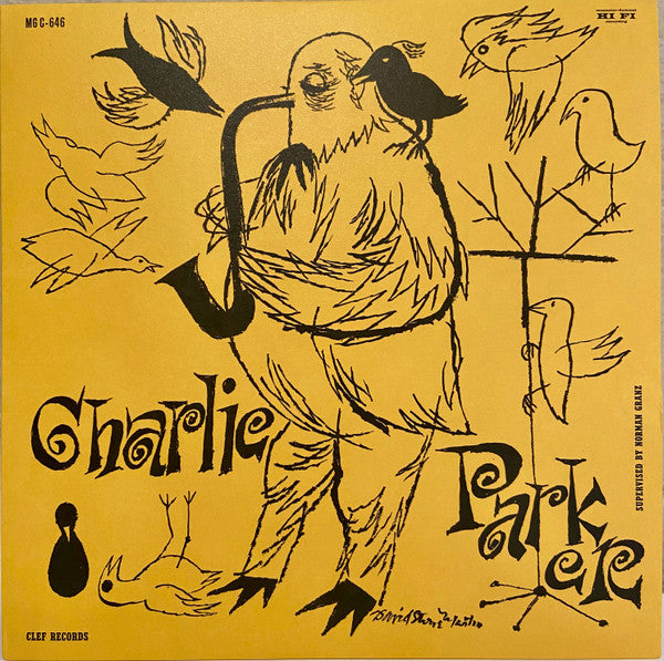 The Magnificent Charlie Parker - Front Cover