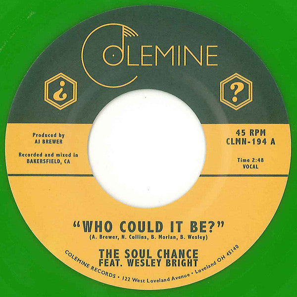 Who Could It Be? - Vinyle Couleur Aléatoire - Front Cover