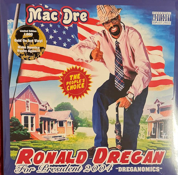 Ronald Dregan - Dreganomics Édition Limitée Vinyle Or - Front Cover