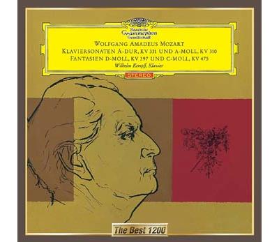 Mozart : Klaviersonaten A-dur, KV 331 und A-moll, KV 310 Fantasien D-moll, KV 397 und C-moll, KV 475 - Front Cover