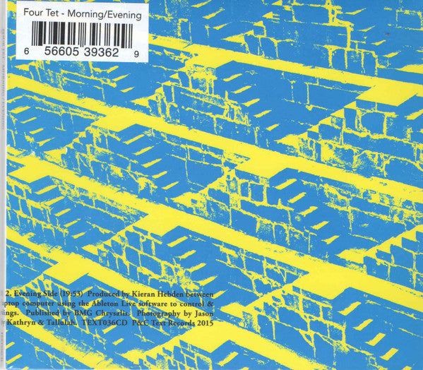 Morning Evening - Front Cover