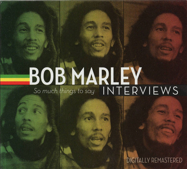 Bob Marley Interviews : So Much Things To Say Édition Limitée - Front Cover
