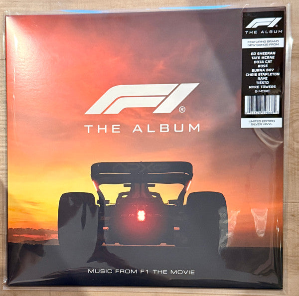 F1 The Album Original Soundtrack Édition Limitée Vinyle Argent - Front Cover