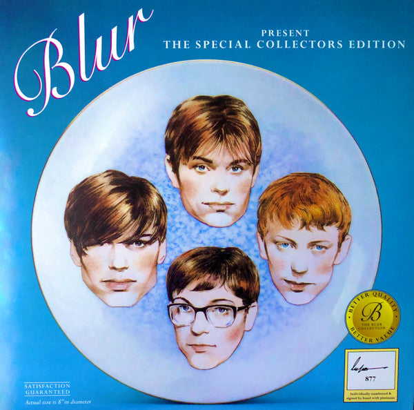 Blur Present The Special Collectors Edition Vinyle Bleu Curaçao - Front Cover