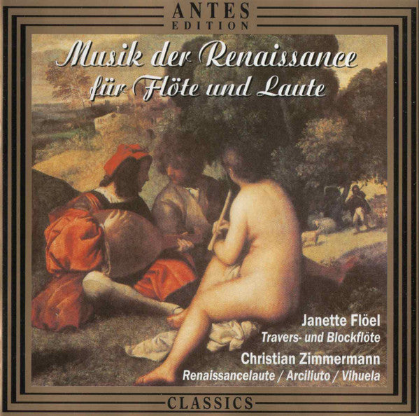 Musique de la Renaissance pour flûte et luth - Front Cover