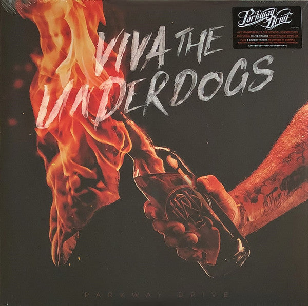 Viva The Underdogs Vinyle Noir et Orange - Front Cover