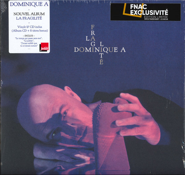 La Fragilité Exclusivité Fnac Vinyle transparent - Front Cover