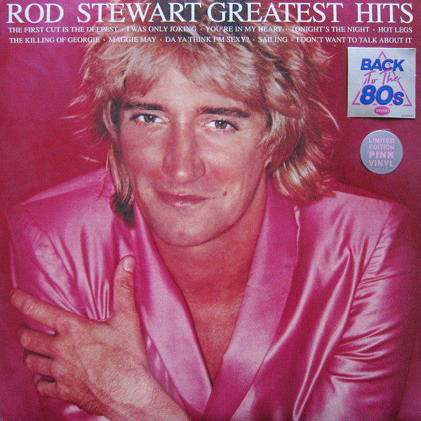 Greatest Hits Volume 1 (Back To The 80's Exclusive) Édition Limitée Vinyle Rose - Front Cover