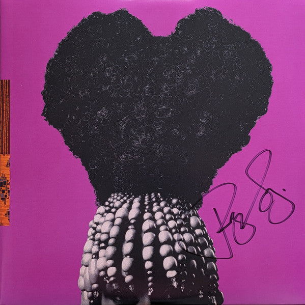 God Gotta Afro & Gold Hoops Édition Limitée Vinyle Orange - Front Cover