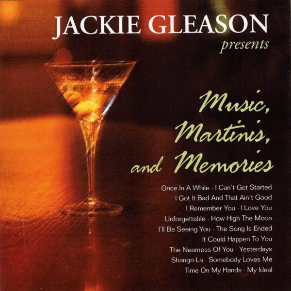 Music martinis and memories - Front Cover