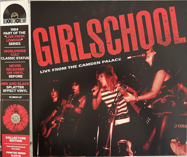 Live From The Camden Palace Vinyle Moucheté Rouge et Noir - Front Cover