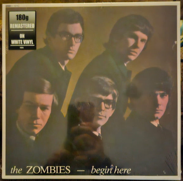 Begin Here Vinyle Blanc - Front Cover