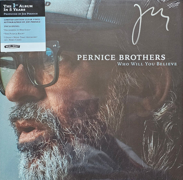Who Will You Believe Vinyle Transparent - Front Cover