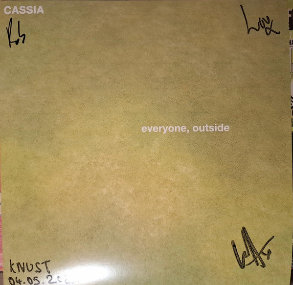 Everyone, Outside Limited Edition Vinyle Bleu - Front Cover