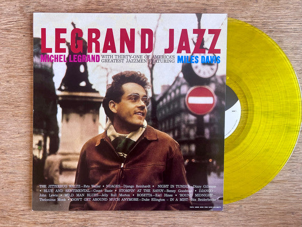 Legrand Jazz Édition Limitée Vinyle Jaune - Front Cover