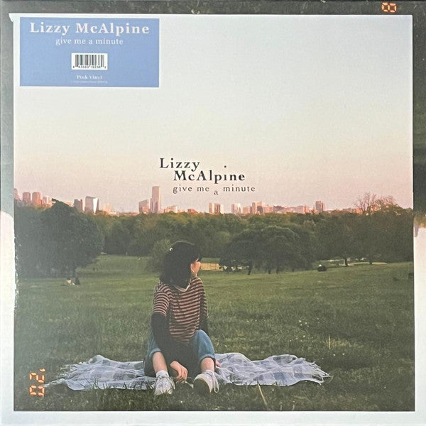 Give Me a Minute Vinyle Rose - Front Cover