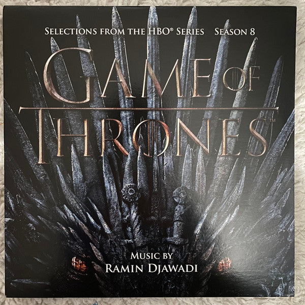 Game Of Thrones Season 8 (Music From The HBO Series) Vinyle Rouge - Front Cover