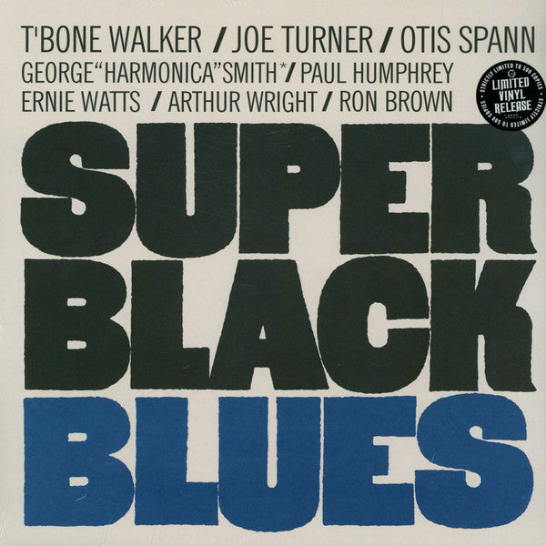 Super Black Blues - Front Cover