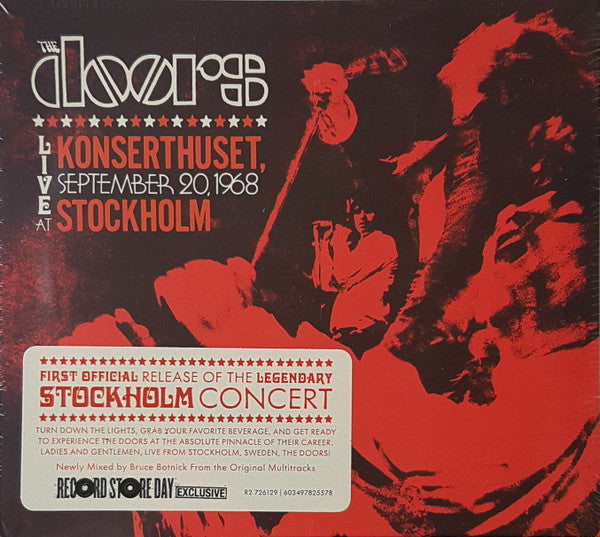 Live At Konserthuset, Stockholm September 20, 1968 - Front Cover
