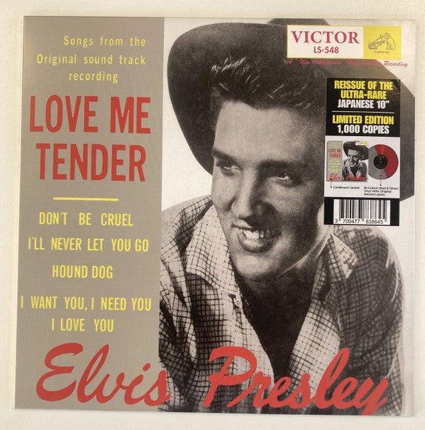 Love Me Tender - Front Cover