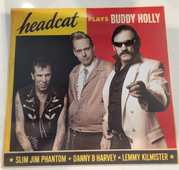 Songs Buddy Holly Vinyle Rouge et Jaune - Front Cover